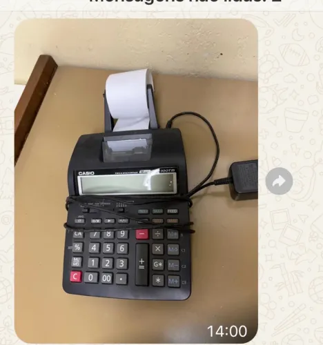 Calculadora de mesa Cássio HR-100 TM