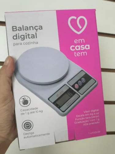 Balança de cozinha portátil Max 10kg