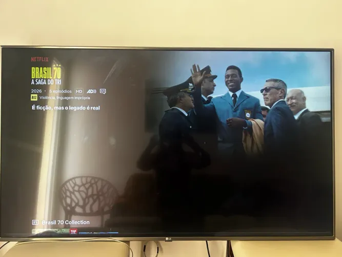 TV Smart LG 55 em perfeito funcionamento