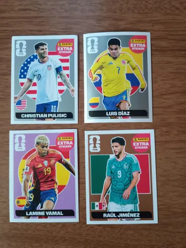 Figurinhas Extra Copa 2026