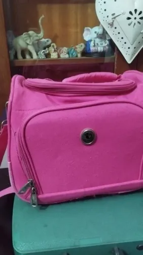 Frasqueira/Bolsa de Bordo pink