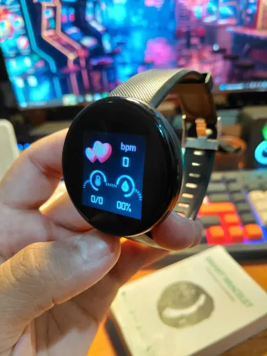 Smartwatch D18 - Novo- Entregamos