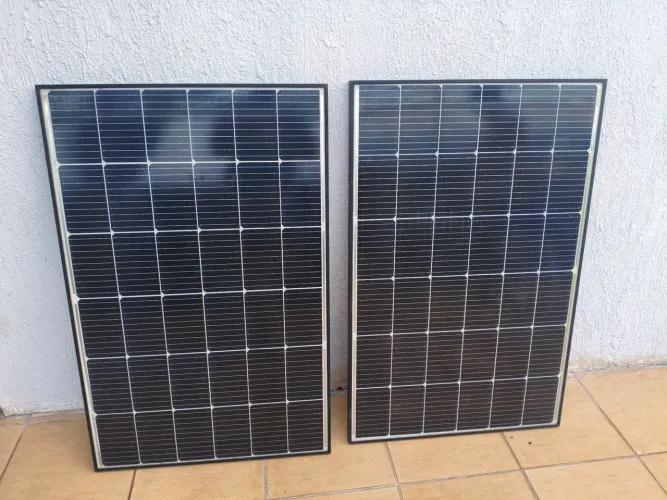 Kit 2 placas solares fotovoltaica 