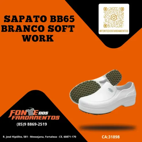 Sapato Antiderrapante Soft Works BB65 - Fonte dos Fardamentos e Epi's
