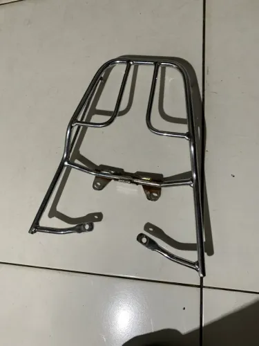 Retrovisor e bagageiro