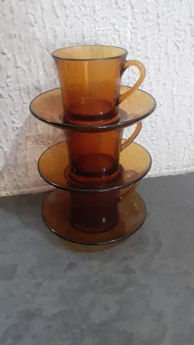 Conjunto de Xícaras Duralex 6 peças