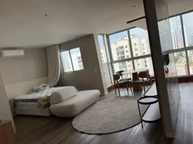 Flat Semi Mobiliado para alugar, 64 m² de área privativa