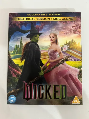Blu-Ray Wicked Ariana Grande 4K Ultra HD ORIGINAL