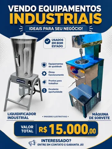 Máquina de fabricação de sorvete e acai
