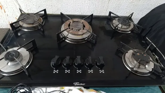 Fogão 4 bocas cooktop Fischer usada