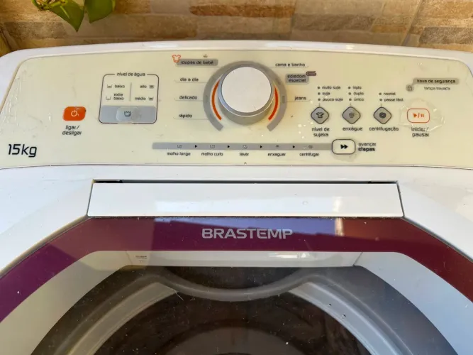 Máquina de lavar Brastemp 15 kg
