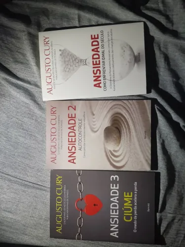Coleção Ansiedade Augusto Cury - 3 livros