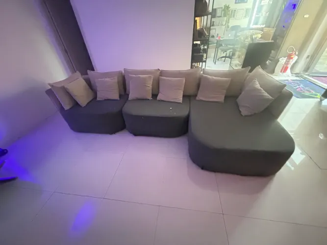 Sofá Alto Padrão Bege