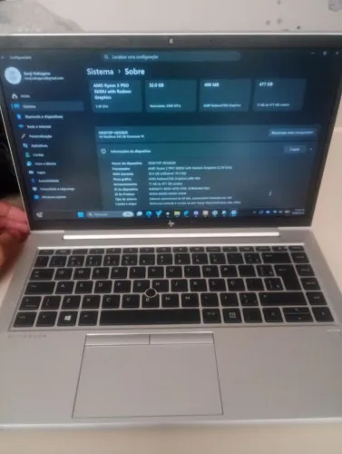 Elitebook 845 G8 5650U 16gb ram 512ssd