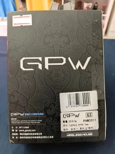 MOUSE GAMER GPW G3