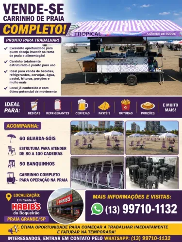 Vendo ponto comercial em Praia Grande São Paulo 