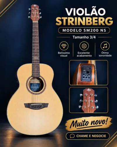 Violão BLACK SM200 NS