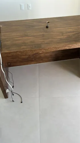 Mesa de escritório Dalla Costa MDF 140 vs 70 cm