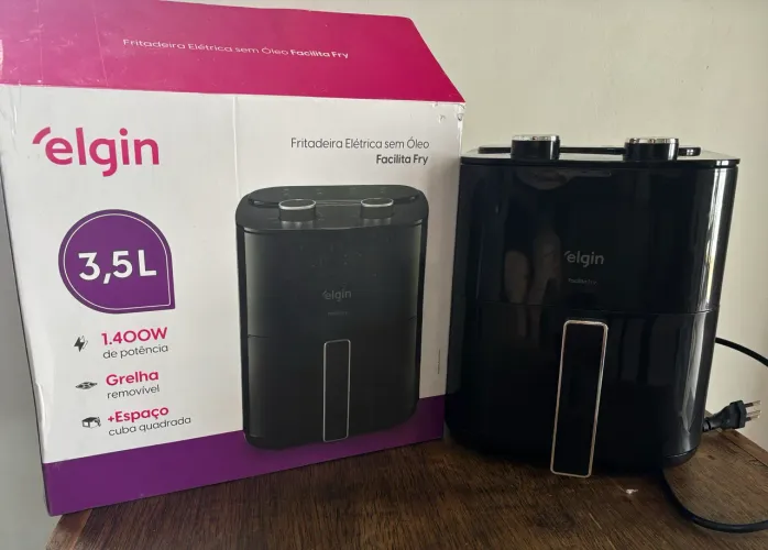 Air Fry Elgin 3,5L (Seminova mas parou de funcionar)