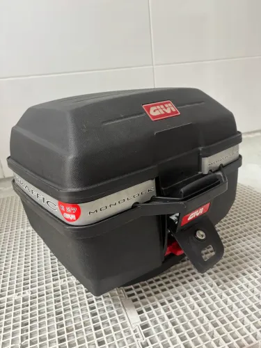 Baú Bauleto Moto Givi Monolock C/Base 27L