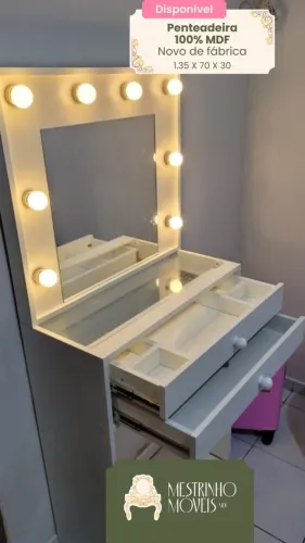 Penteadeira Nova 100% MDF