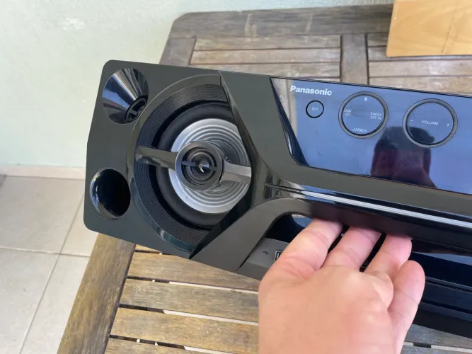 Som boombox Panasonic - usado