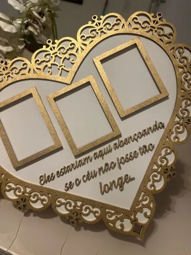 Placa homenagem avós casamento