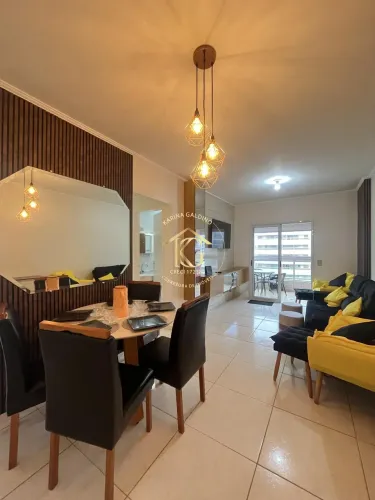 Apartamento A Venda Mobiliado 2 Quartos 1 Suite Sacada Vista Mar Canto do Forte
