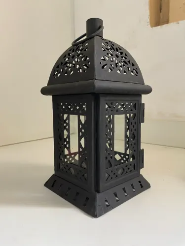 Porta vela Candeeiro Lampião decoração funcional