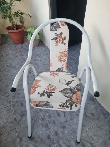 Dupla de cadeiras tubular