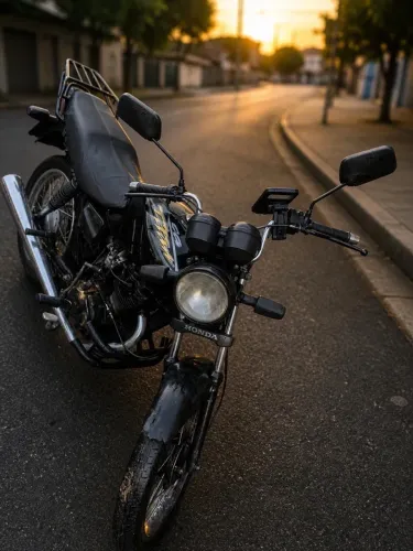 Apenas venda. CG 125 top de linha