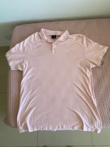 2 CAMISAS POLO 2GG / XGG ARAMIS ROSA & PARIO MARROM