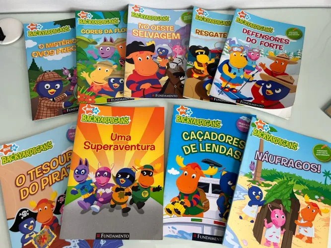 Coleção Backyardigans - 09 livros