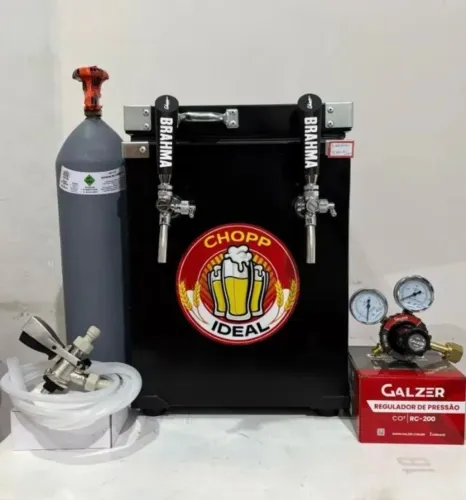 Chopeira com kit Extração+ Chopp Cheio