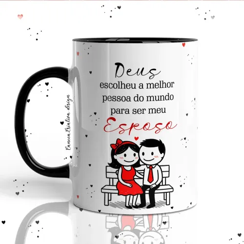 Canecas de porcelana personalizada 