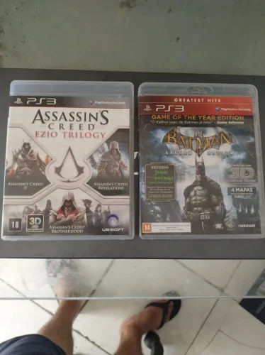 Vendo dois jogos PS3  só vendo se for os dois
