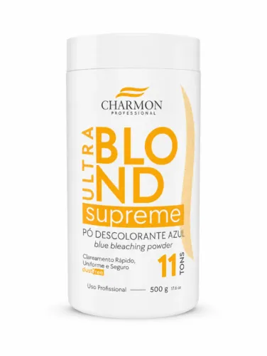 Pó Descolorante Azul - até 11 tons Charmon 500g