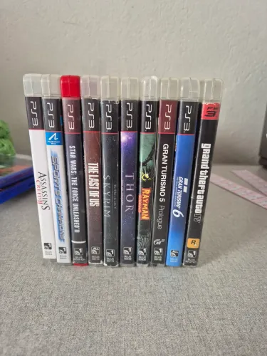 Lote 10 jogos PS3