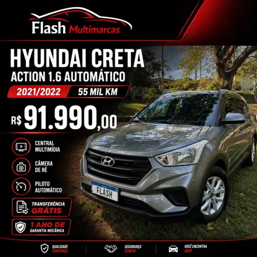 Hyundai Creta Action 1.6 16V Flex AUT 2022