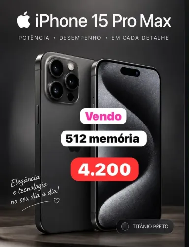 Vendo iPhone 15 pro max