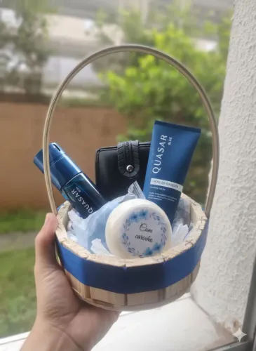Cesta quasar BLUE o boticário 