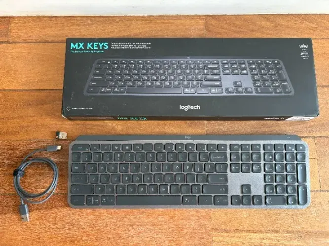 Teclado sem fio Logitech MX Keys Grafite