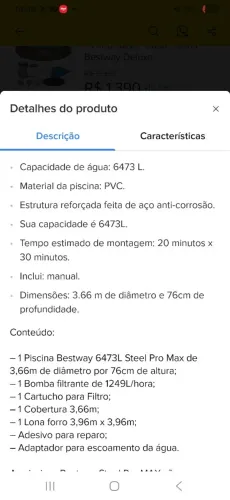 Piscina estrutural 