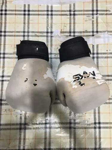 Luva MKS + short muay thai boxe 