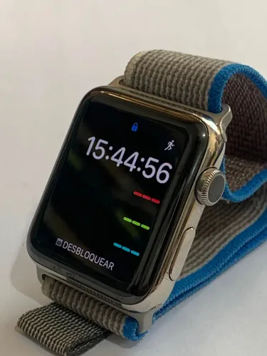 APPLE WATCH SERIES 2 42MM Aço Prata + Garantia e UPGRADE