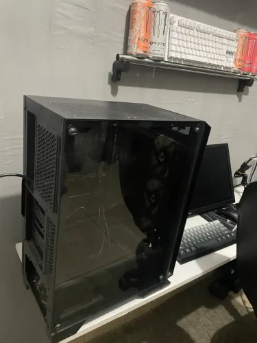 Gabinete Gamer (estilo aquário) 