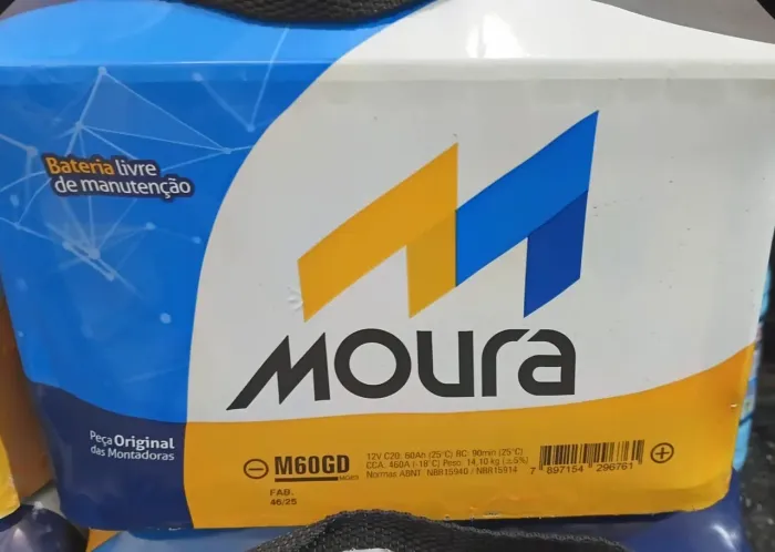 Bateria moura , nova lacrada pra ir rápido 