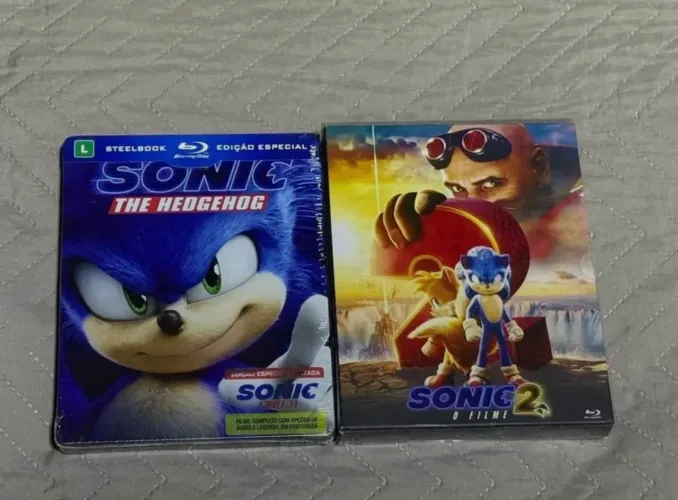  Sonic 1 e 2 Blu ray