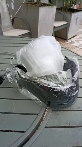 Viseira para moto e lâmpada para farol de moto