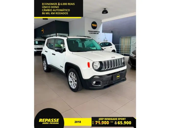 Jeep Renegade Sport 1.8 4X2 Flex 16V Aut. 2018